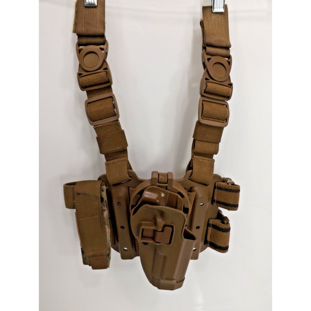 Blackhawk C1208 COC Holster Tactical Drop Leg SERPA - Beretta 92/96 - RIGHT HAND - Picture 2 of 16